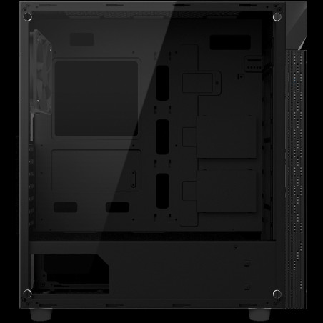 GIGABYTE AORUS C200/Midi Tower/Transpar./Čierna