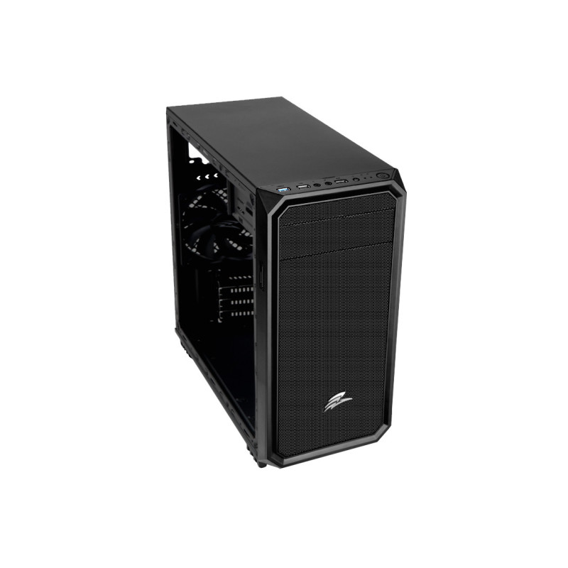 EVOLVEO Shaw 2/Mini ITX/Transpar./Čierna