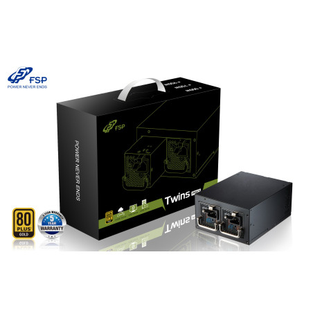 FSP TWINS PRO/500W/ATX/80PLUS Gold/Retail