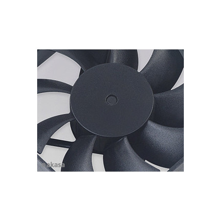 prídavný ventilátor Akasa 60x60x15 black