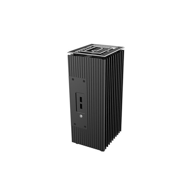 AKASA Turing TN/UCFF 4" x 4"/Čierna