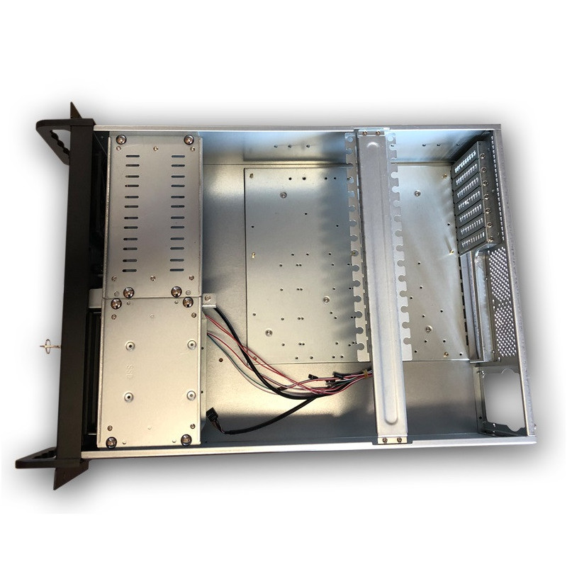DATACOM 19" Case IPC 4U/585mm sivý bez PSU