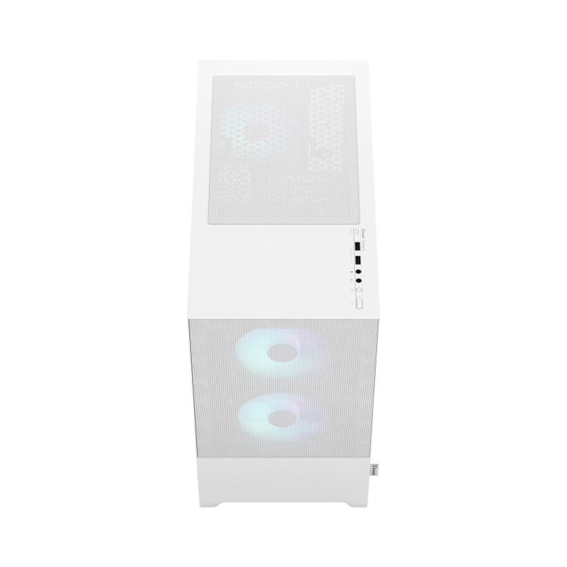 Fractal Design Pop Mini Air RGB White TG Clear Tint/Micro Tower/Transpar./Biela