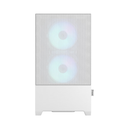 Fractal Design Pop Mini Air RGB White TG Clear Tint/Micro Tower/Transpar./Biela