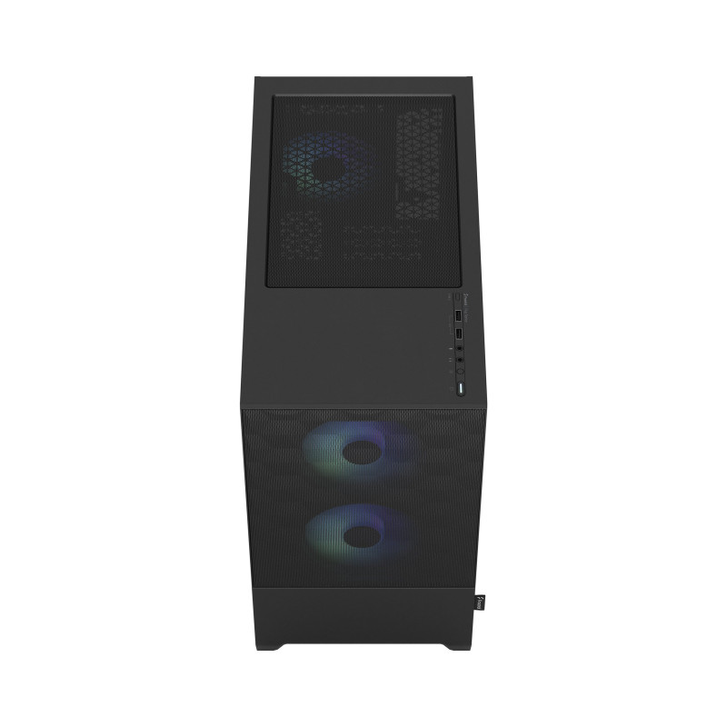 Fractal Design Pop Mini Air RGB Black TG Clear Tint/Micro Tower/Transpar./Čierna