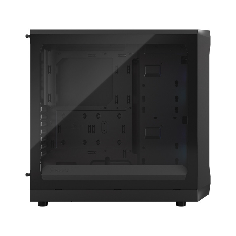 Fractal Design Focus 2 RGB Black TG Clear Tint/Midi Tower/Transpar./Čierna