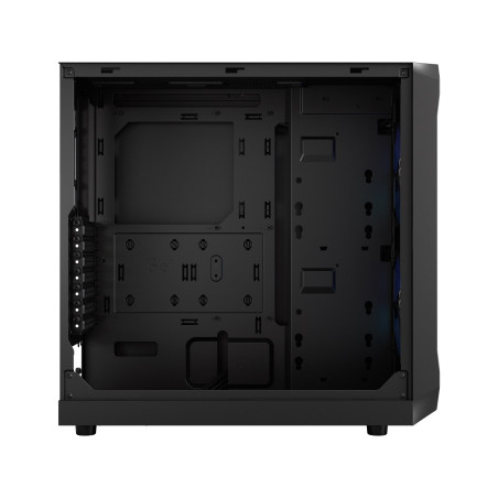 Fractal Design Focus 2 RGB Black TG Clear Tint/Midi Tower/Transpar./Čierna
