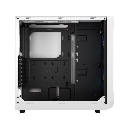 Fractal Design Focus 2 RGB White TG Clear Tint/Midi Tower/Transpar./Čierna a biela