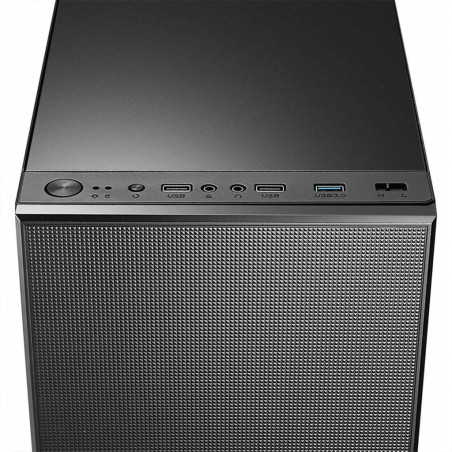 EVOLVEO Silens S1/Midi Tower/Transpar./Čierna