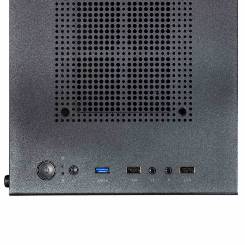 EVOLVEO M4/Micro ATX/Transpar./Čierna