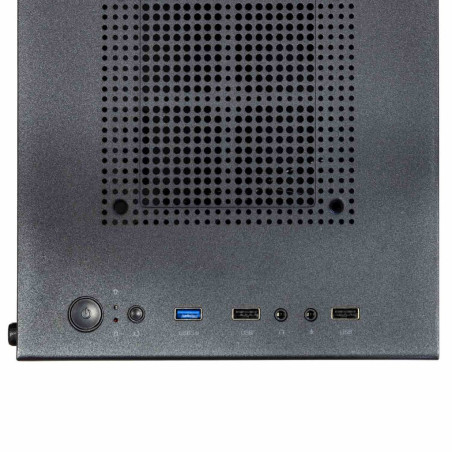 EVOLVEO M4/Micro ATX/Transpar./Čierna