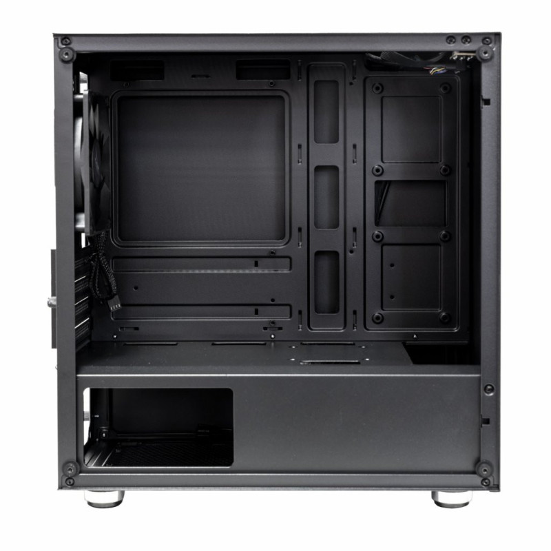 EVOLVEO M4/Micro ATX/Transpar./Čierna