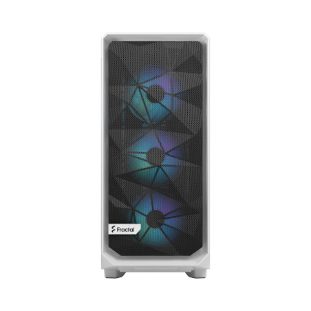 Fractal Design Meshify 2 Compact RGB White TG Clear Tint/Midi Tower/Transpar./Biela