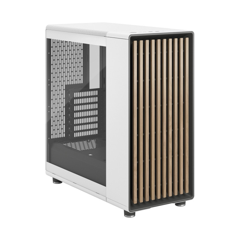 Fractal Design North Chalk White TG Clear Tint/Midi Tower/Transpar./Biela