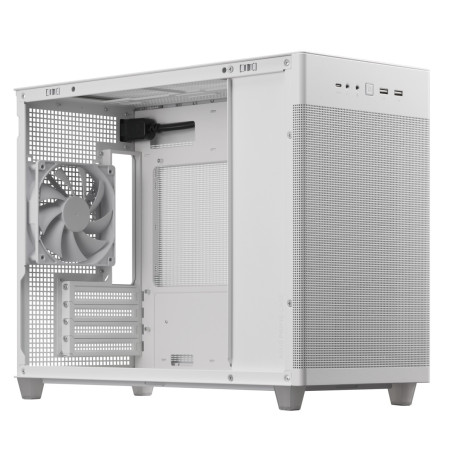 ASUS PRIME AP201/Micro ATX/Transpar./Biela
