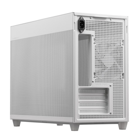 ASUS PRIME AP201/Micro ATX/Transpar./Biela