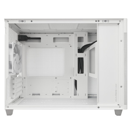 ASUS PRIME AP201/Micro ATX/Transpar./Biela