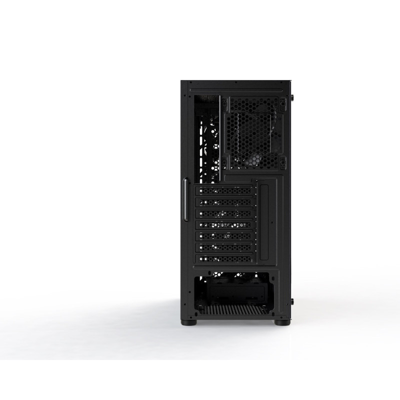 FSP CMT192/Midi Tower/Transpar./Čierna