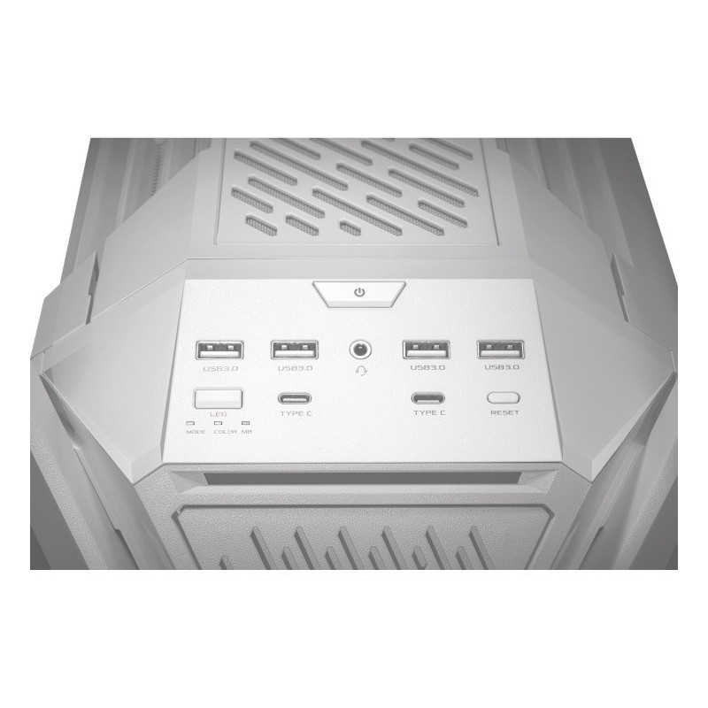 Asus ROG Hyperion GR701/Midi Tower/Transpar./Biela