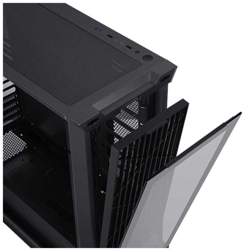 EVOLVEO Ptero Q2/Micro ATX/Transpar./Čierna