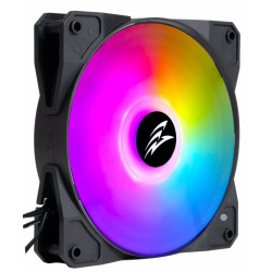 EVOLVEO 12FM ventilátor 120mm, ARGB, čierny rám, master