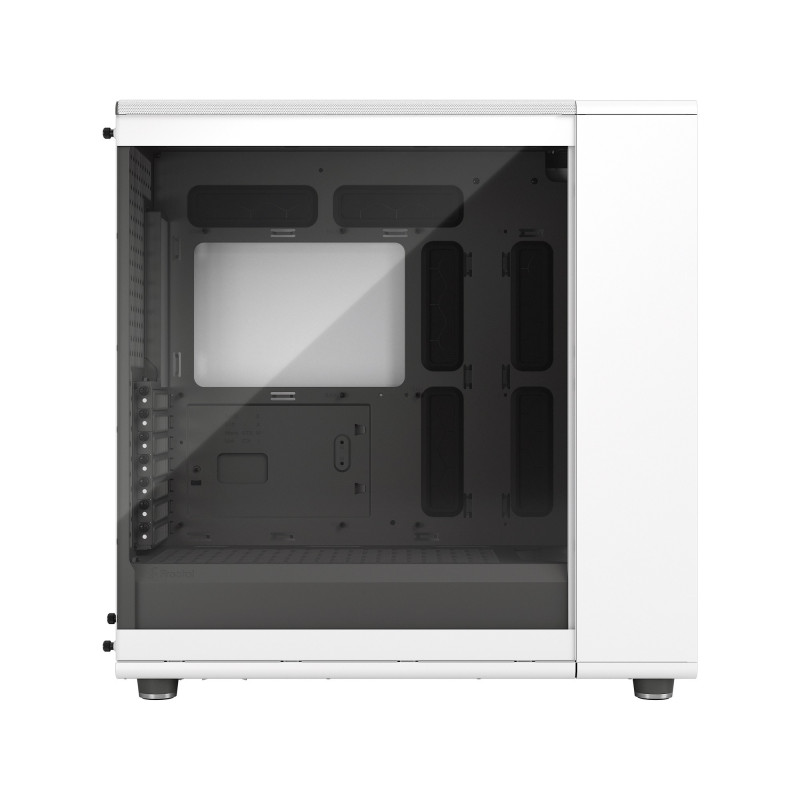 Fractal North XL/Midi Tower/Transpar./Biela