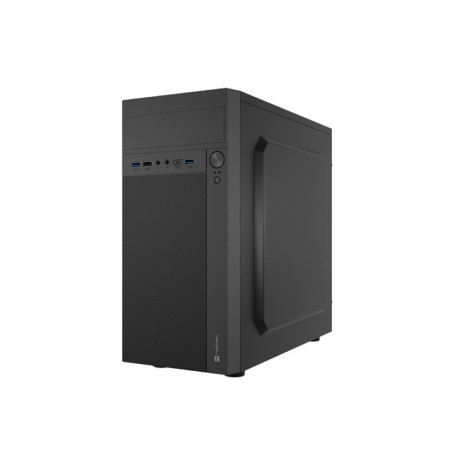Počítačová skriňa Natec HELIX USB-C/Micro ATX/Čierna