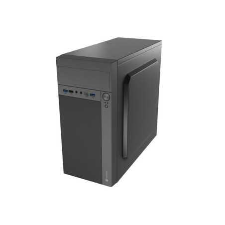 Počítačová skriňa Natec HELIX USB-C/Micro ATX/Čierna