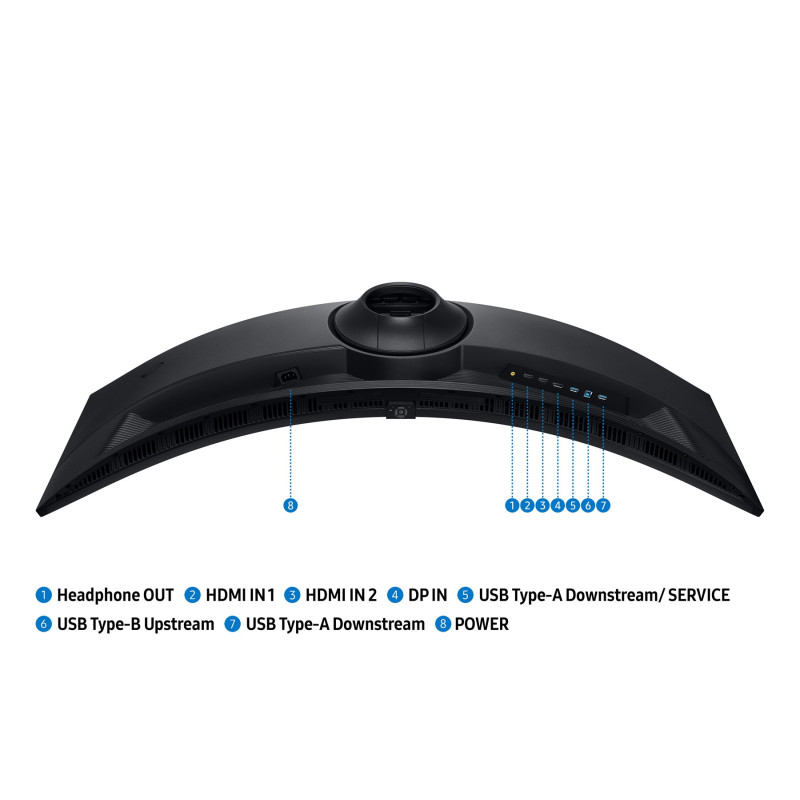 Samsung Odyssey G9/LS49FG910EUXEN/49"/VA/5120x1440/144Hz/1ms/Black/2R