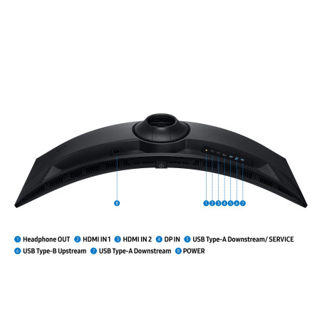 Samsung Odyssey G9/LS49FG910EUXEN/49"/VA/5120x1440/144Hz/1ms/Black/2R