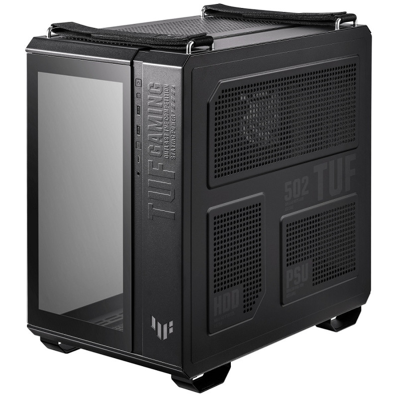 ASUS TUF Gaming GT502 PLUS/Midi Tower/Transpar./Čierna