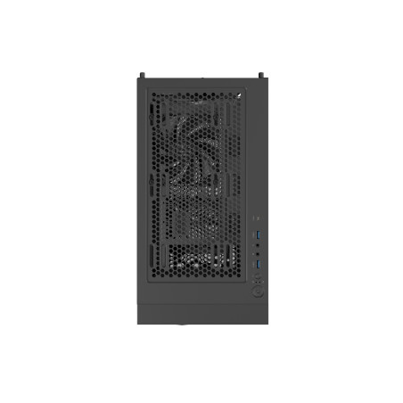Počítačová skriňa Genesis DIAXID 605F/Midi Tower/Transpar./Čierna
