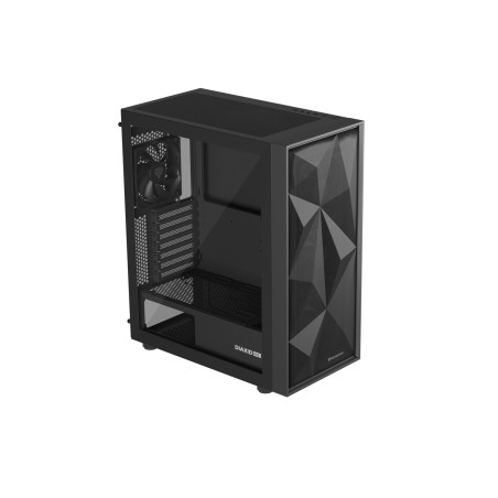 Počítačová skriňa Genesis DIAXID 605F/Midi Tower/Transpar./Čierna