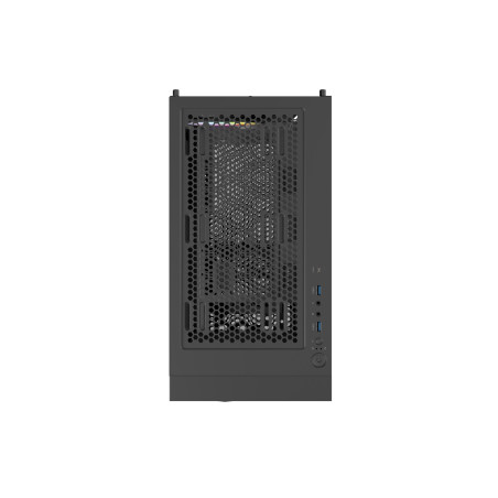 Počítačová skriňa Genesis DIAXID 605 ARGB/Midi Tower/Transpar./Čierna