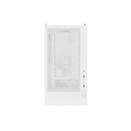 Počítačová skriňa Genesis DIAXID 605 ARGB/Midi Tower/Transpar./Biela
