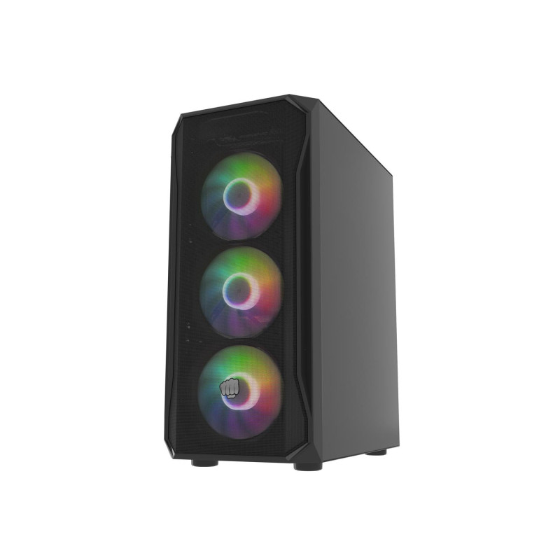 PC skriňa Fury SHOBO/Midi Tower/Transpar./Čierna