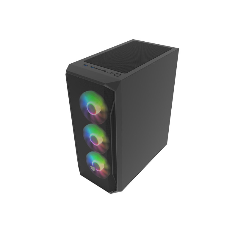 PC skriňa Fury SHOBO/Midi Tower/Transpar./Čierna