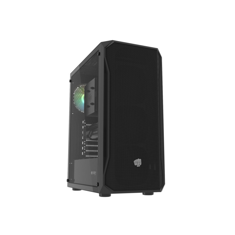 PC skriňa Fury SHOBO SH4 RGB Midi Tower, Window,