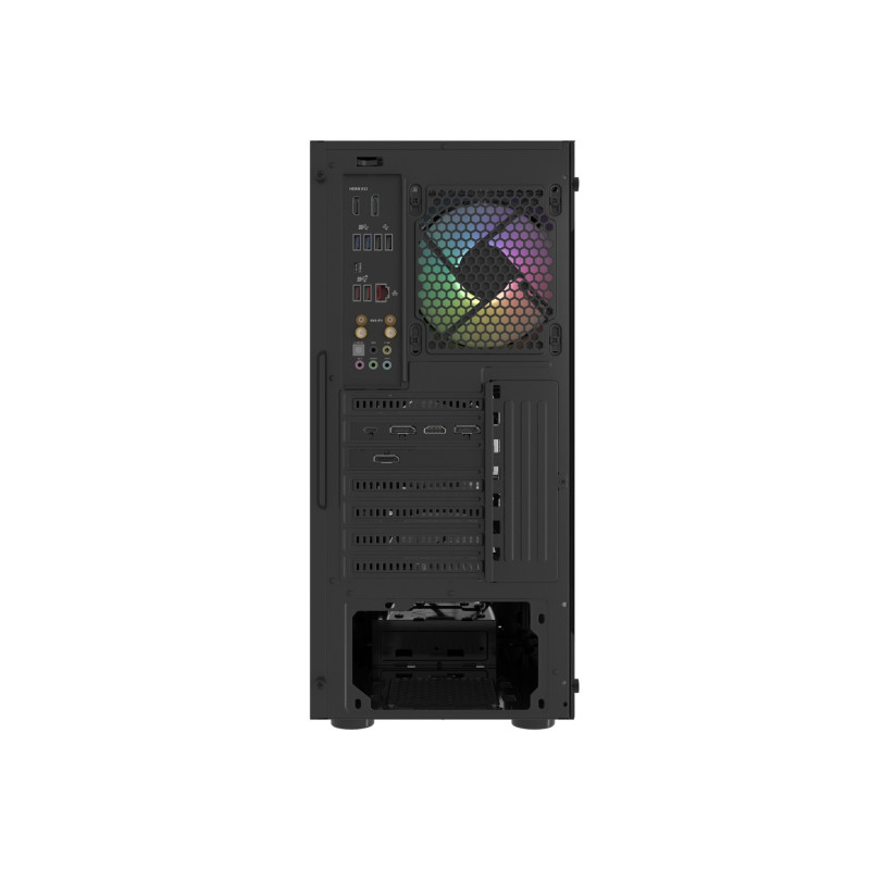PC skriňa Fury SHOBO SH4 RGB Midi Tower, Window,