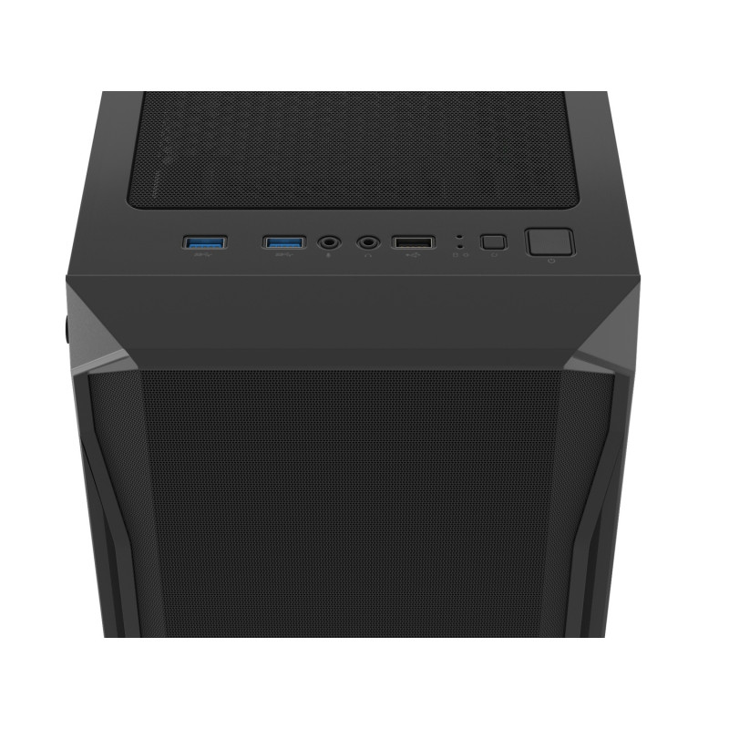 PC skriňa Fury SHOBO SH4 RGB Midi Tower, Window,