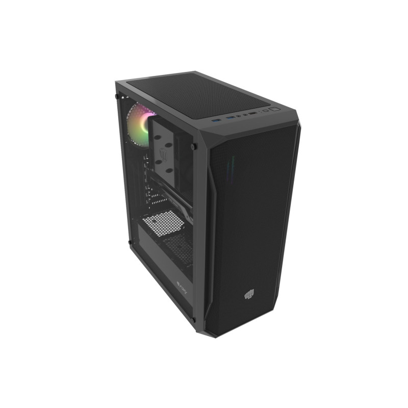 PC skriňa Fury SHOBO SH4 RGB Midi Tower, Window,