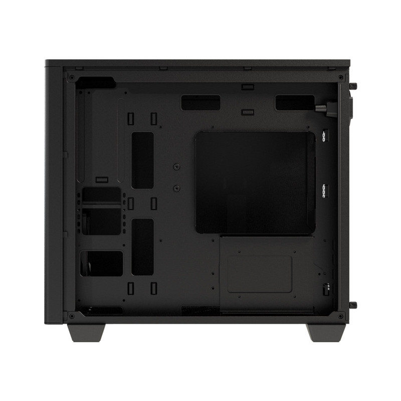 FSP CST360B/Micro Tower/Transpar./Čierna
