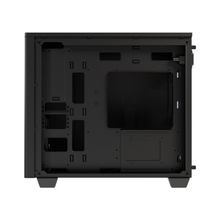 FSP CST360B/Micro Tower/Transpar./Čierna