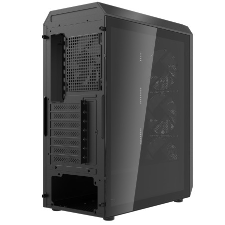 Adata XPG Valor Air Plus/Midi Tower/Transpar./Čierna
