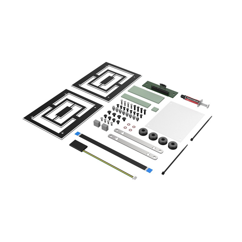 AKASA Turing RC Pro/UCFF 4" x 4"/Čierna