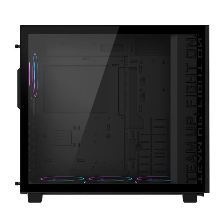 GIGABYTE AORUS C400 GLASS/Midi Tower/Transpar./Čierna