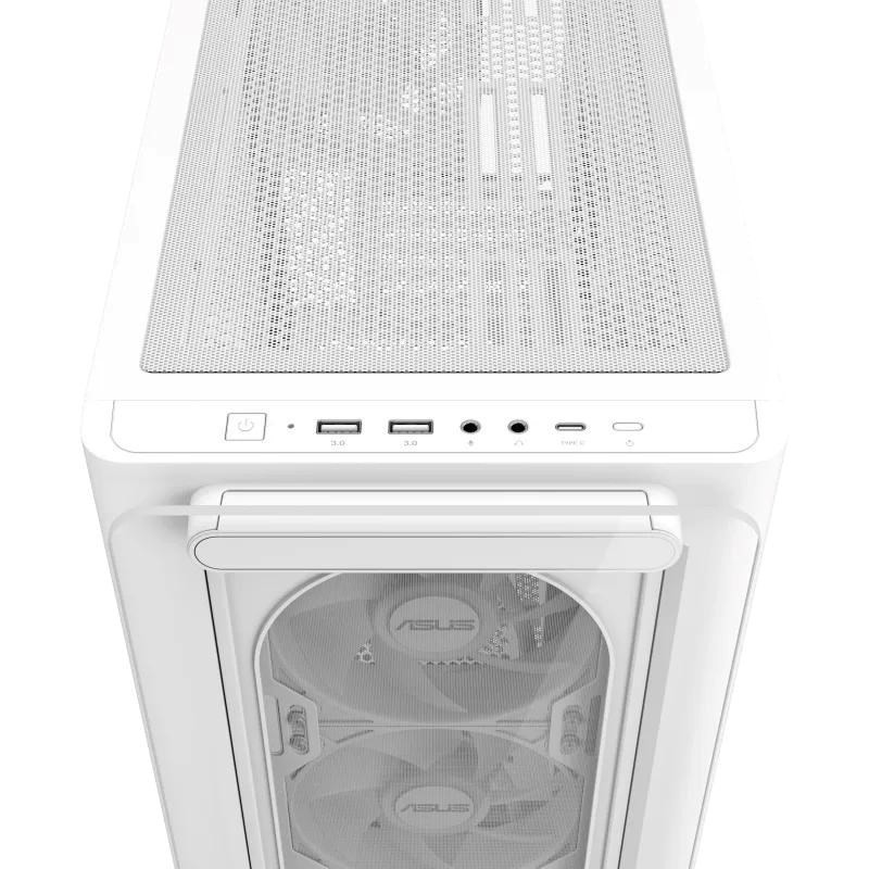 ASUS case A23 PLUS TG ARGB FANS WHT