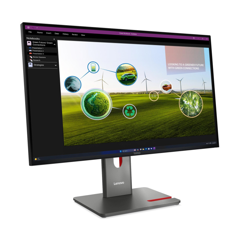 Lenovo ThinkVision/P27q-40/27"/IPS/QHD/120Hz/4ms/Black/3R