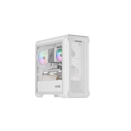 Počítačová skriňa Genesis IRID 503 ARGB LITE/Mini Tower/Transpar./Biela