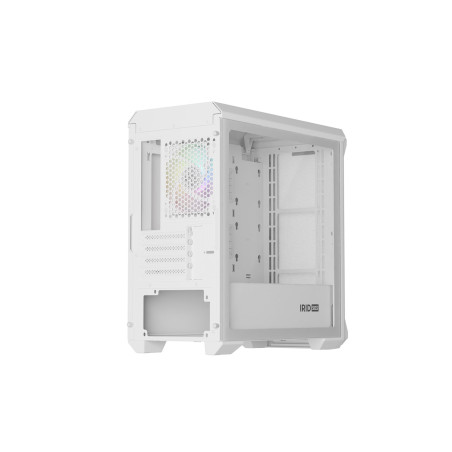 Počítačová skriňa Genesis IRID 503 ARGB LITE/Mini Tower/Transpar./Biela